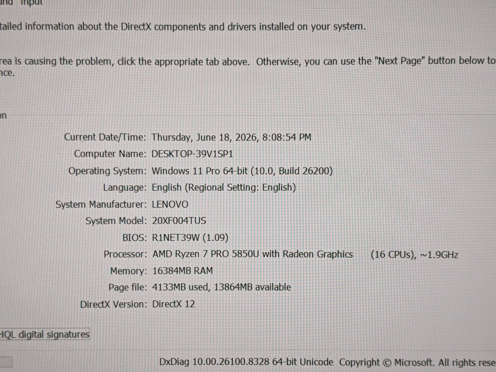 Lenovo ThinkPad T14s Gen 2a 14″FHD Ryzen 7 Pro 5th 1.9GHz 16GB 512GB 99tt +PA