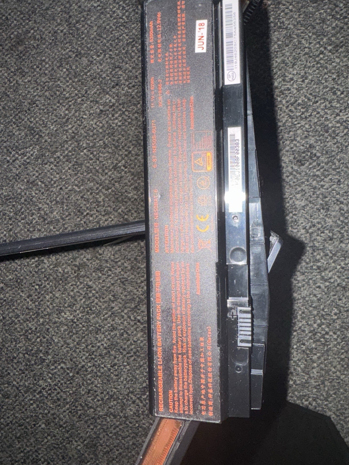 Clevo Sager N850EJ i7-8750H GTX 1050 Motherboard LCD Parts only