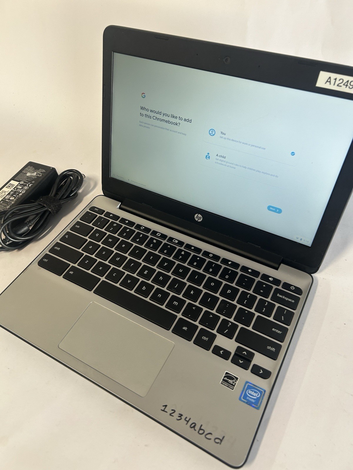 ⚡️HP Chromebook 11 G5 11.6″ 16GB N3060 ChromeOS,