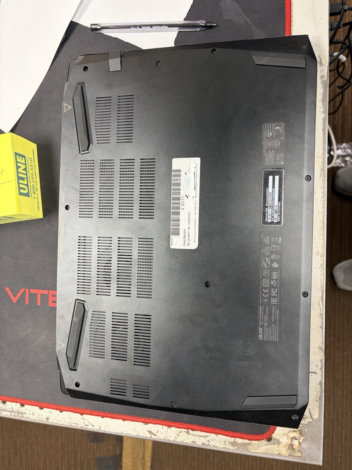 Acer Nitro 7 AN715-51 15.6” Intel i7 9th Gen GTX 1650 16GB RAM – For Parts