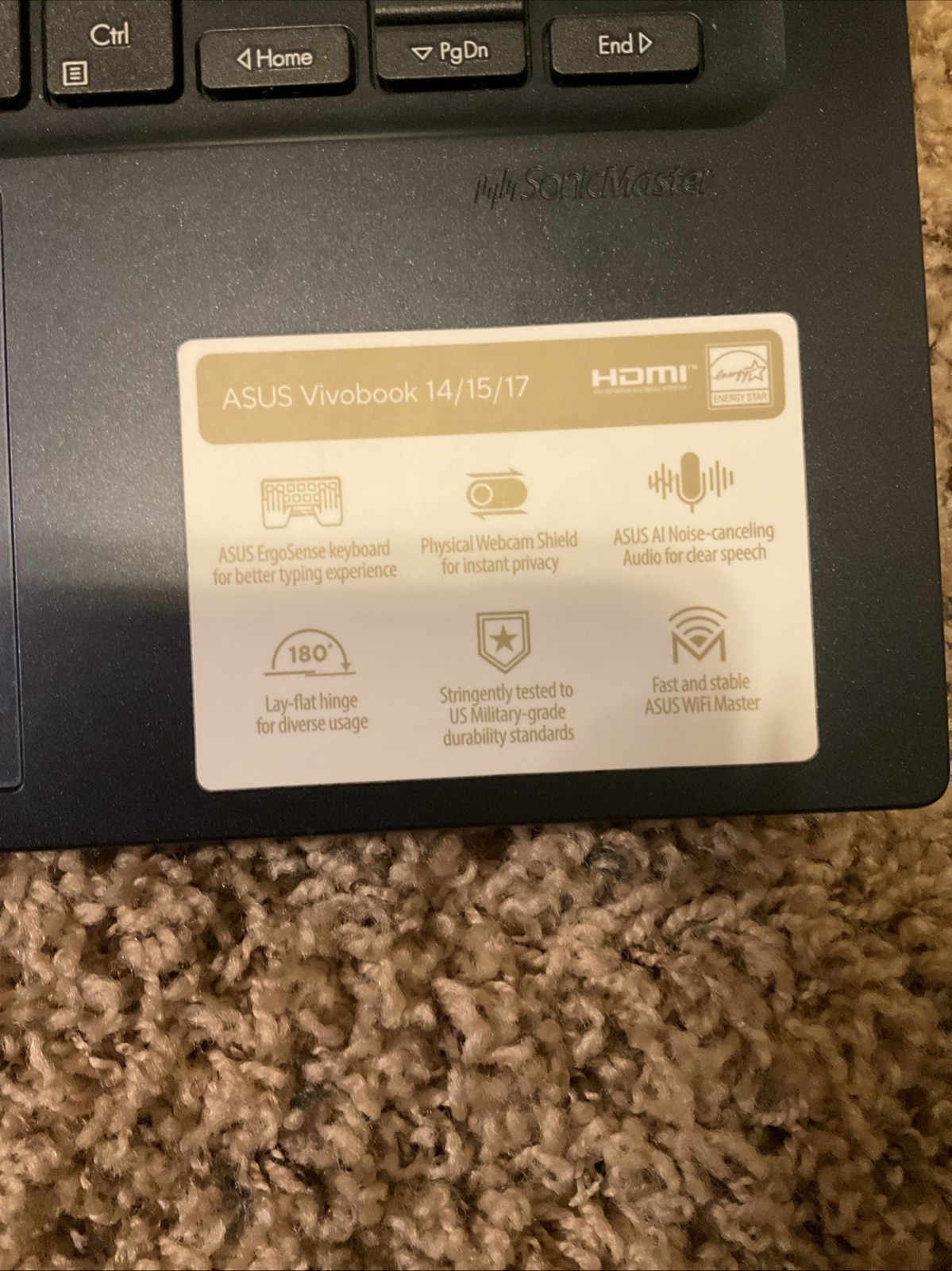 Asus Vivobook 14 Blue | X1404 | 128GB | 8GB | No OS | Free Shipping