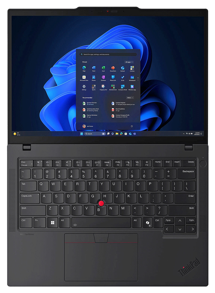 ThinkPad T14 Gen Ultra 7 265H WUXGA 64G 1T 4×4 7000MB/s FPR 2Y Premier Warranty