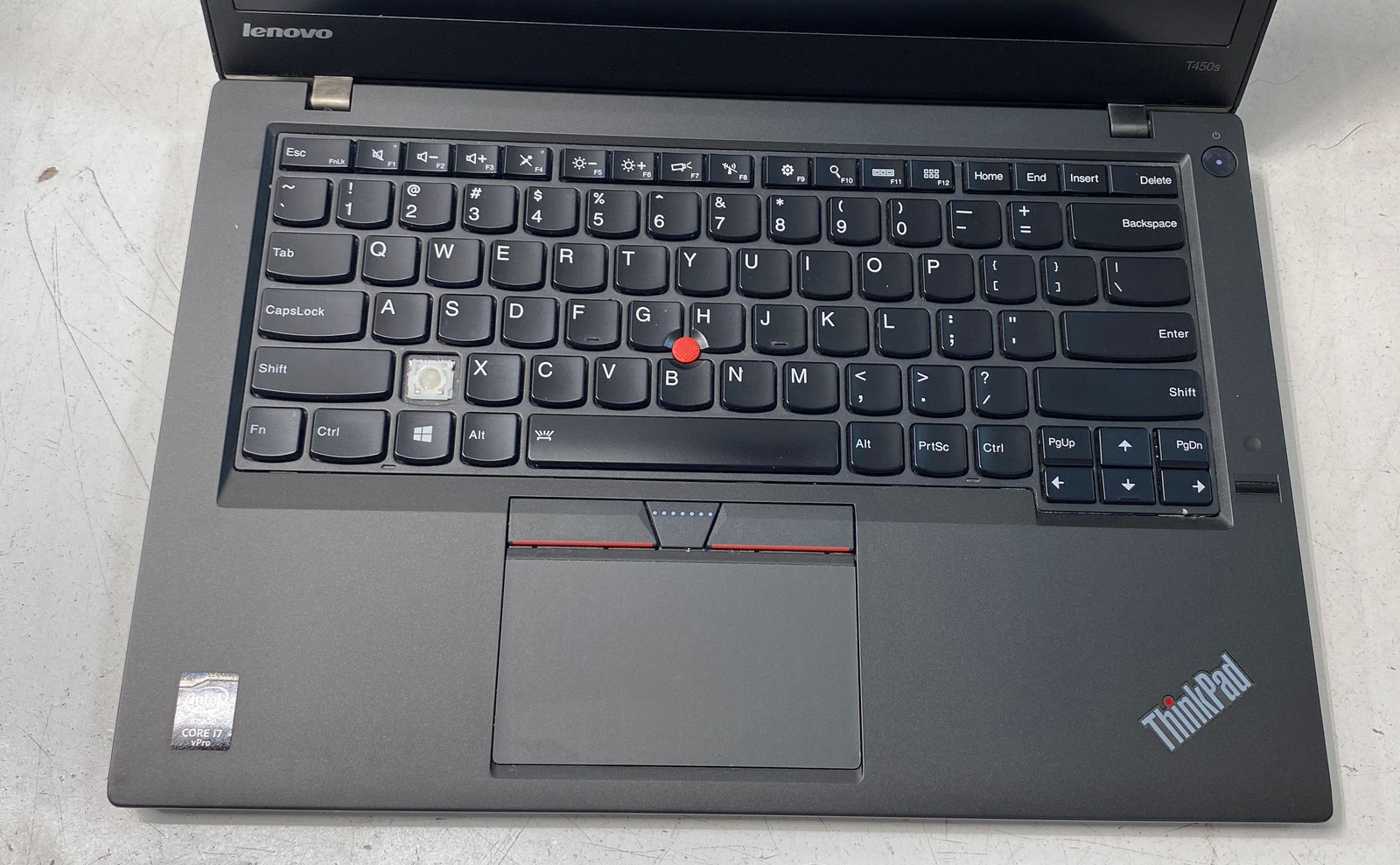 Lenovo ThinkPad T450s 14″ Laptop Intel Core i7 Windows 10 – Missing X Key