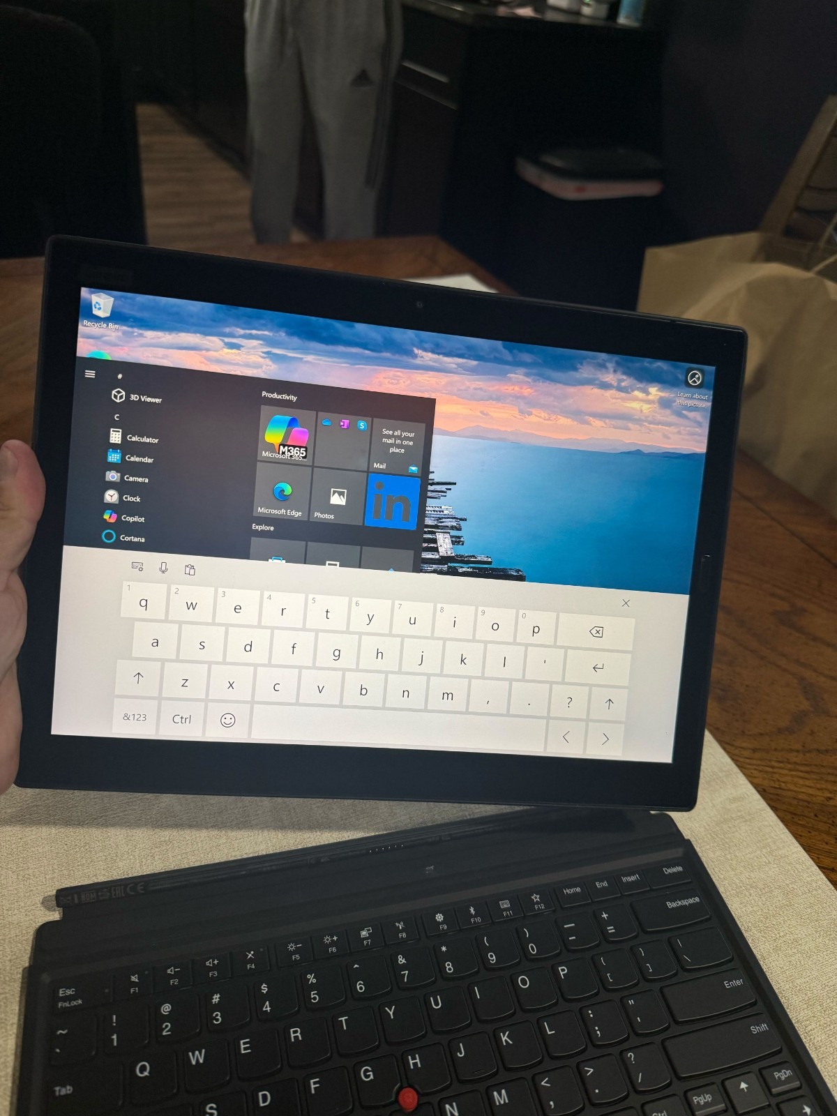 Lenovo ThinkPad X1 Tablet Gen 3 | 13″ Touchscreen | i7-8th Gen | 16 GB | 256 GB
