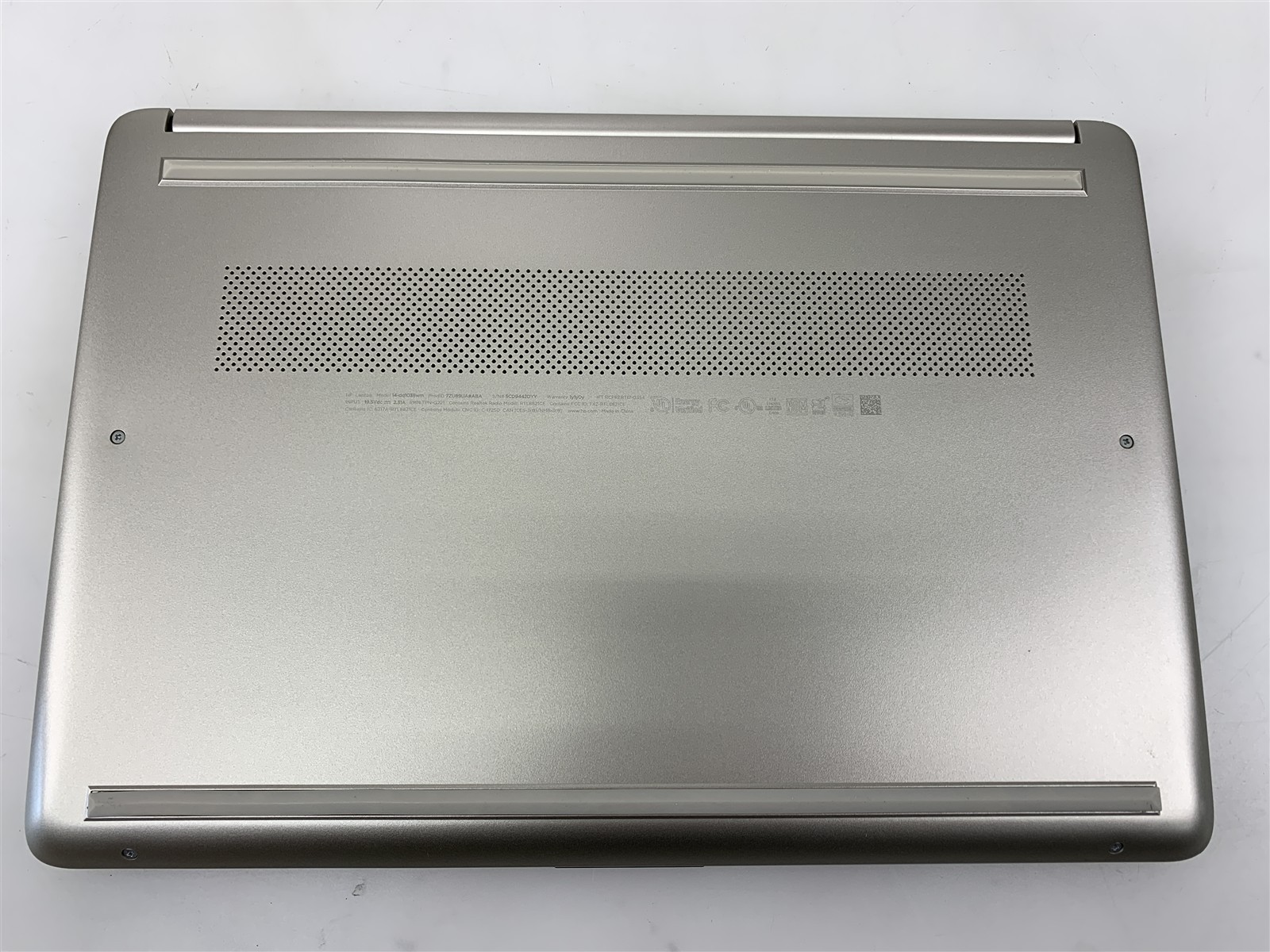 HP Laptop 14-dq1 Intel i3-1005G1 1.20GHz 4GB RAM 128GB NVMe SSD Win11 Bad Battry