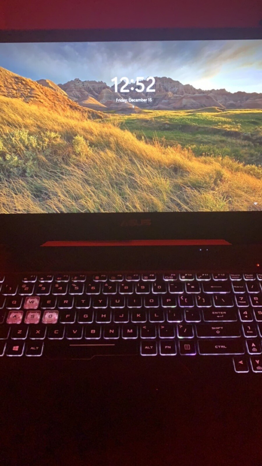 ASUS TUF gaming laptop 1050 TI 256GB Ssd CASH ONLY!!! READ DESCRIPTION