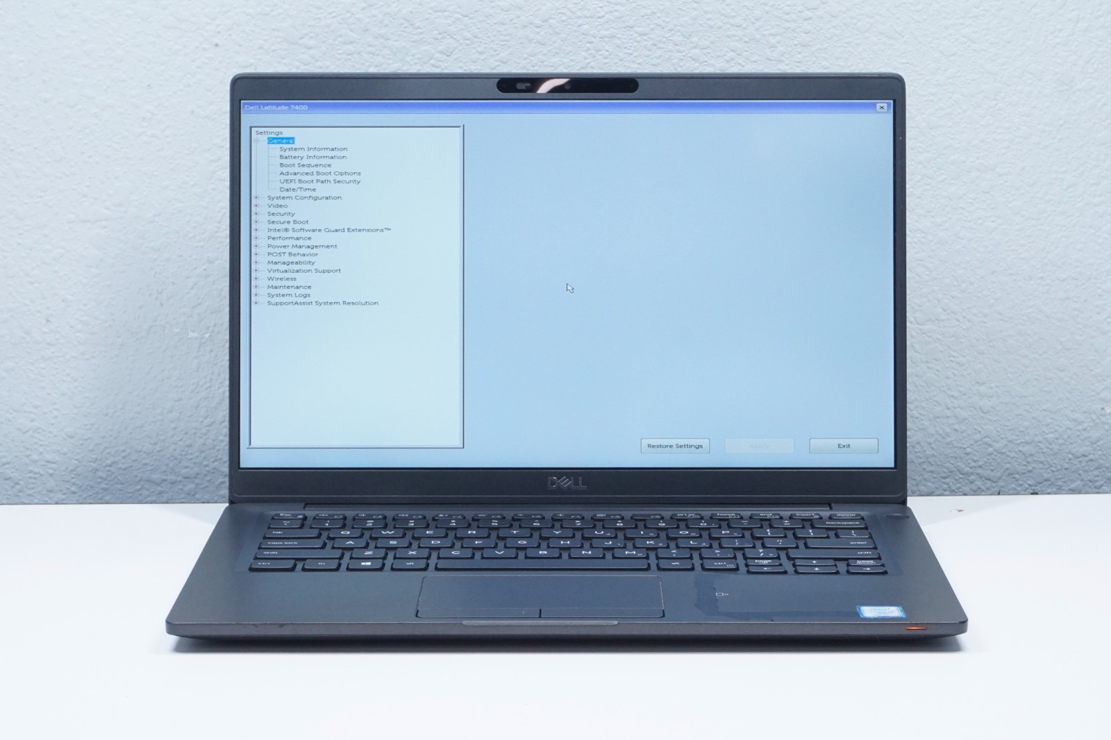 Dell Latitude 7400 14″ Intel Core i7-8665U @1.90GHz 8GB RAM (No SSD)