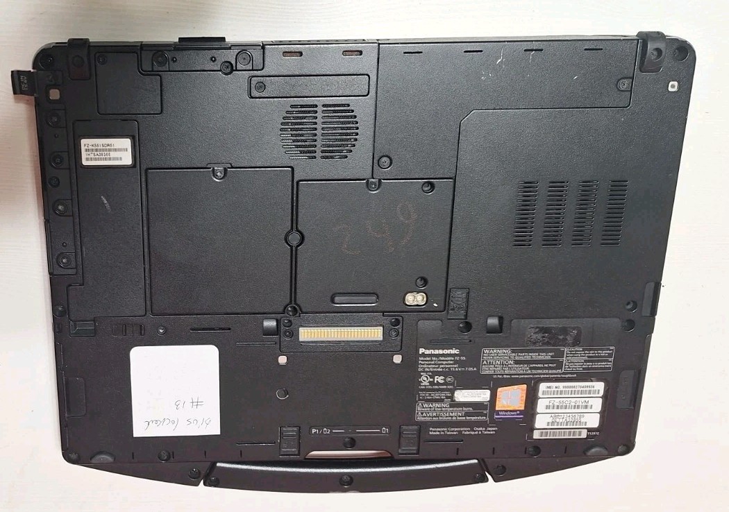 Panasonic FZ-55 Toughbook i5-8365U 8G 512GB SSD W11P Bios Locked Touchscreen #13