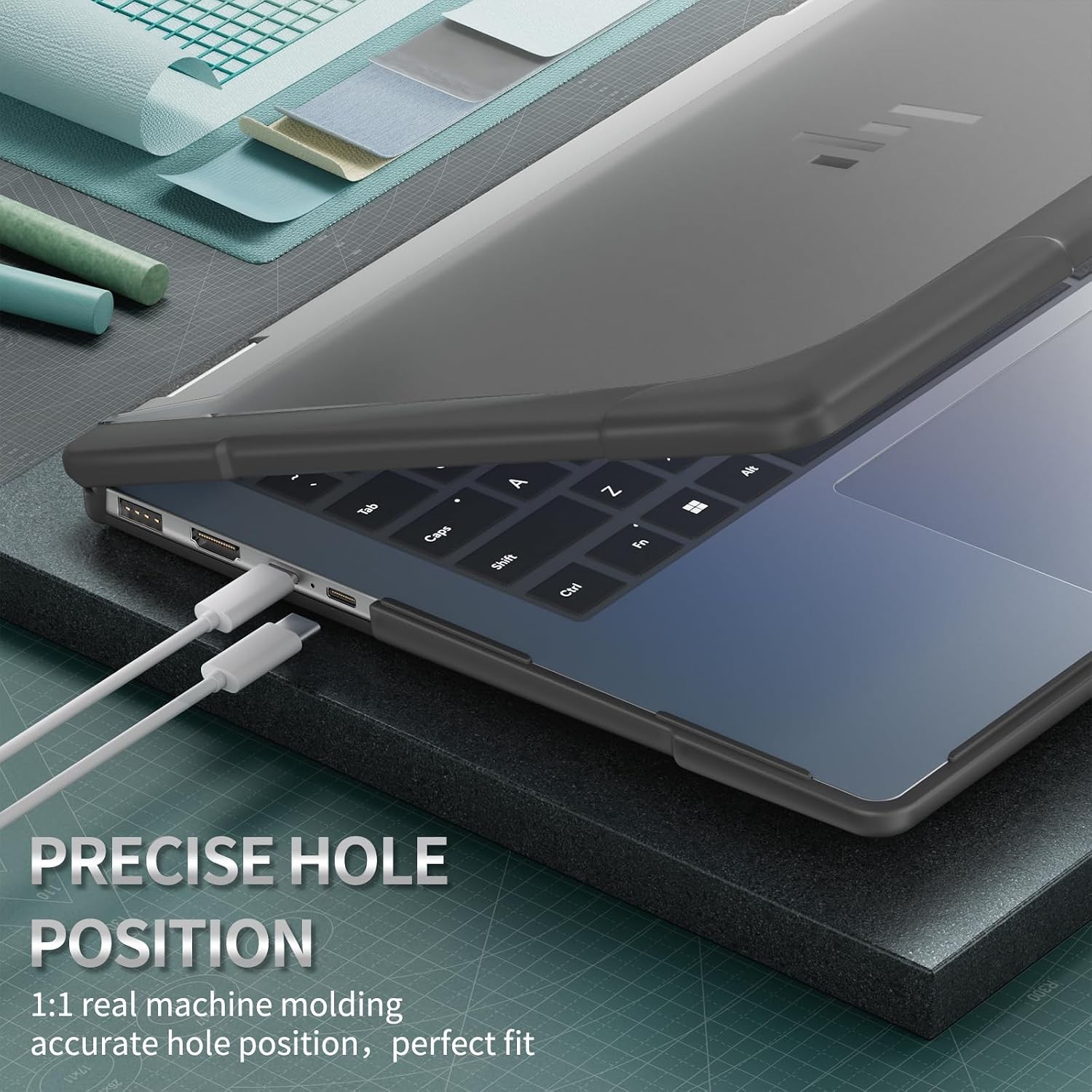 Durable Shockproof Case for 14″ HP Envy X360 2-in-1 Touch-Screen Laptop 2024