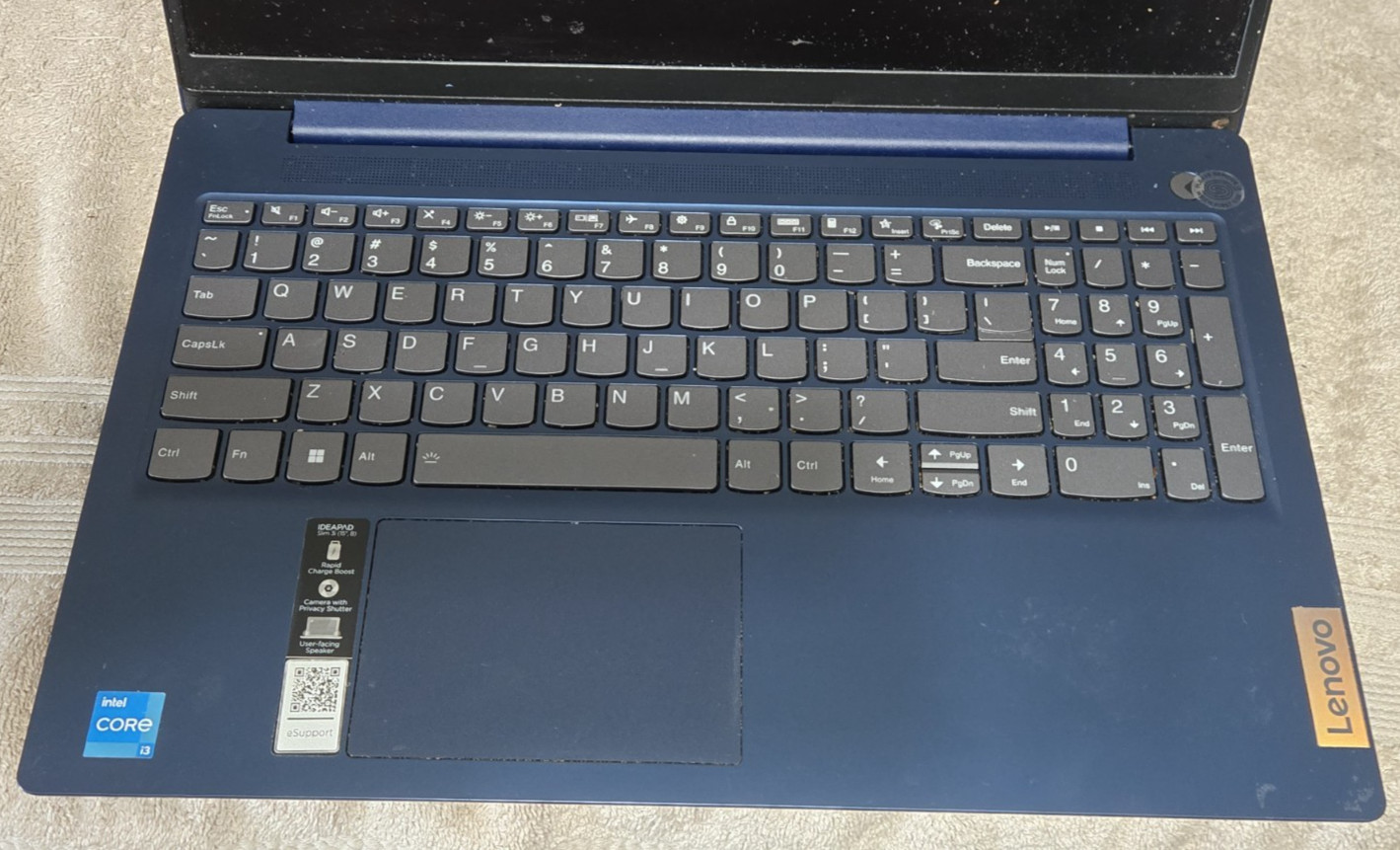 LENOVO IdeaPad Slim 3 15IRU8 – LAPTOP NOTEBOOK FOR PARTS OR REPAIR – SEE BELOW