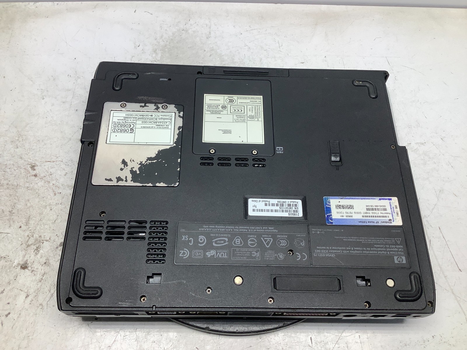 Compaq Presario 2100-2195US AMD Athlon XP-M 2500+ 1.87GHz 456 MB NO HDD