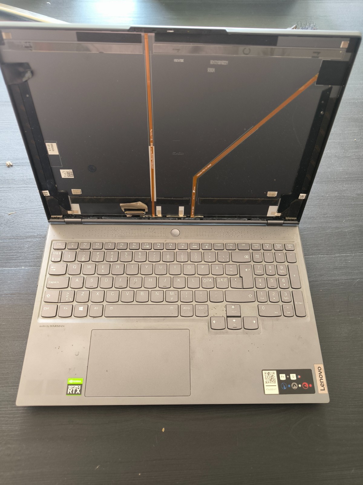Defective Lenovo Legion 7 16ACHG6 82N6004VMX – Ryzen 9 / RTX 3080 – FOR PARTS