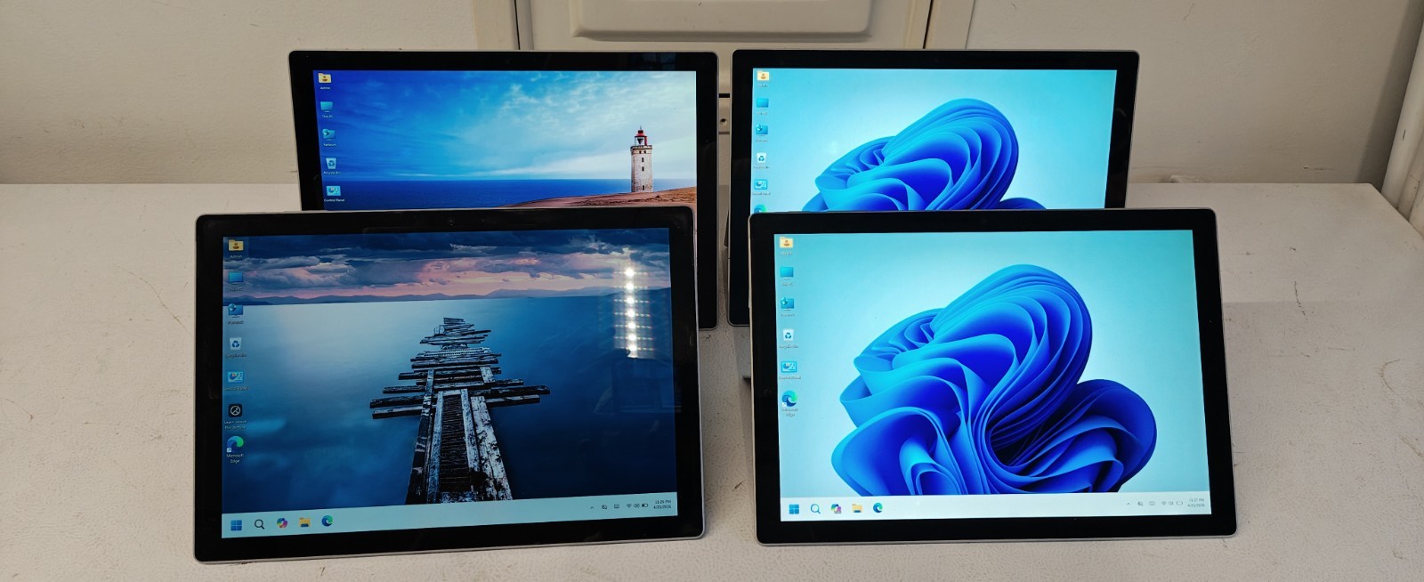 Lot Of 4pcs Of Microsoft Surface Model 1807 12.3″, Intel Core I5-7TH Gen,256gb