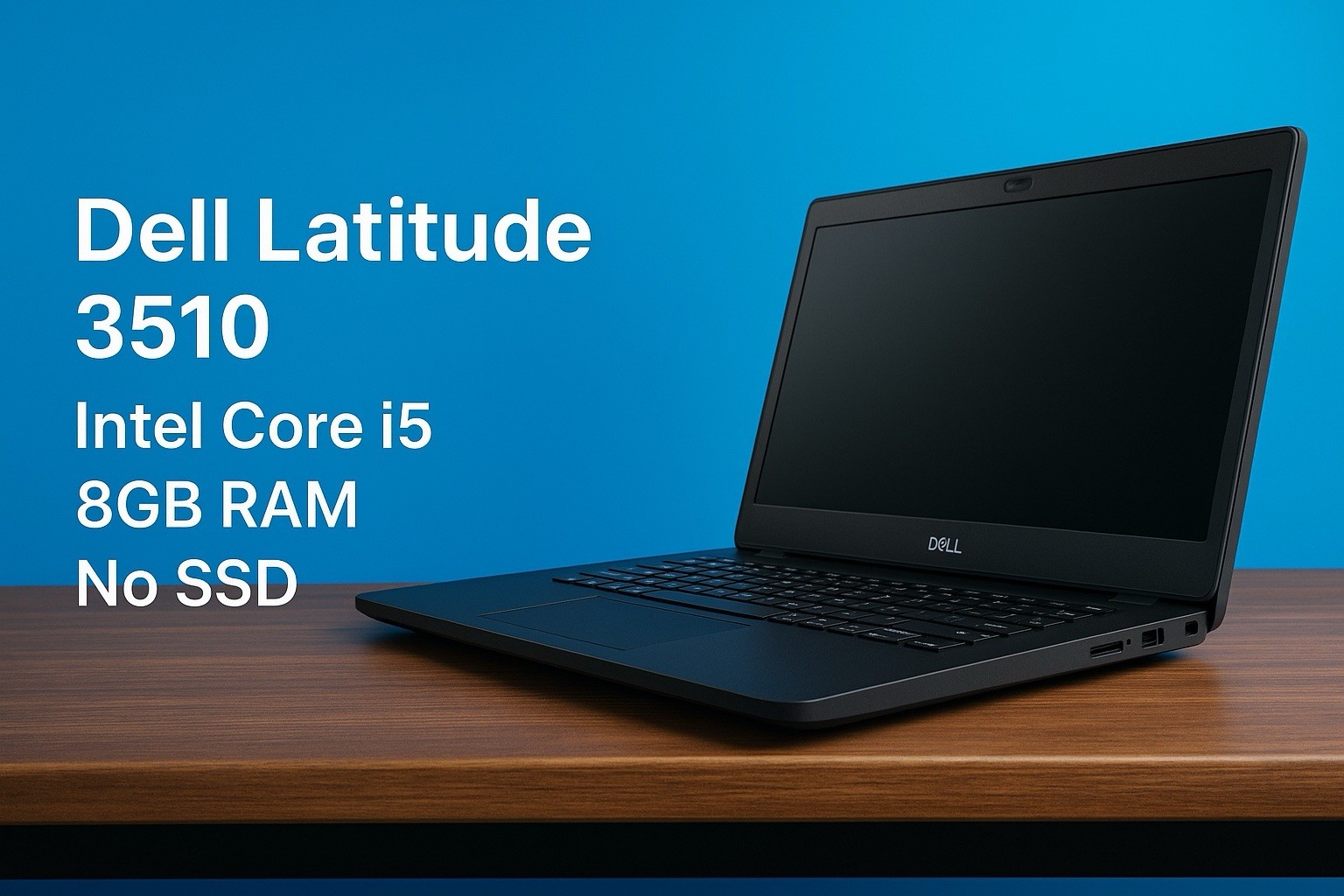 Dell Latitude 3510 Laptop – i5 – 8GB RAM – No SSD / No OS / No Charger