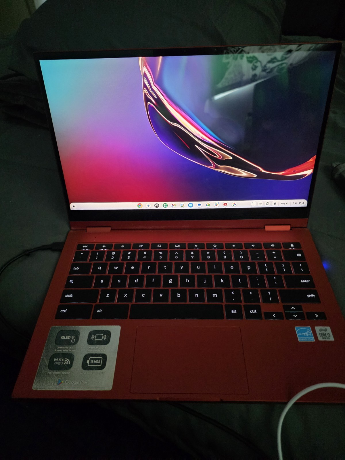 Samsung Galaxy Chromebook 2 Intel Core i5 13.3″ Red SSD Touchscreen Laptop