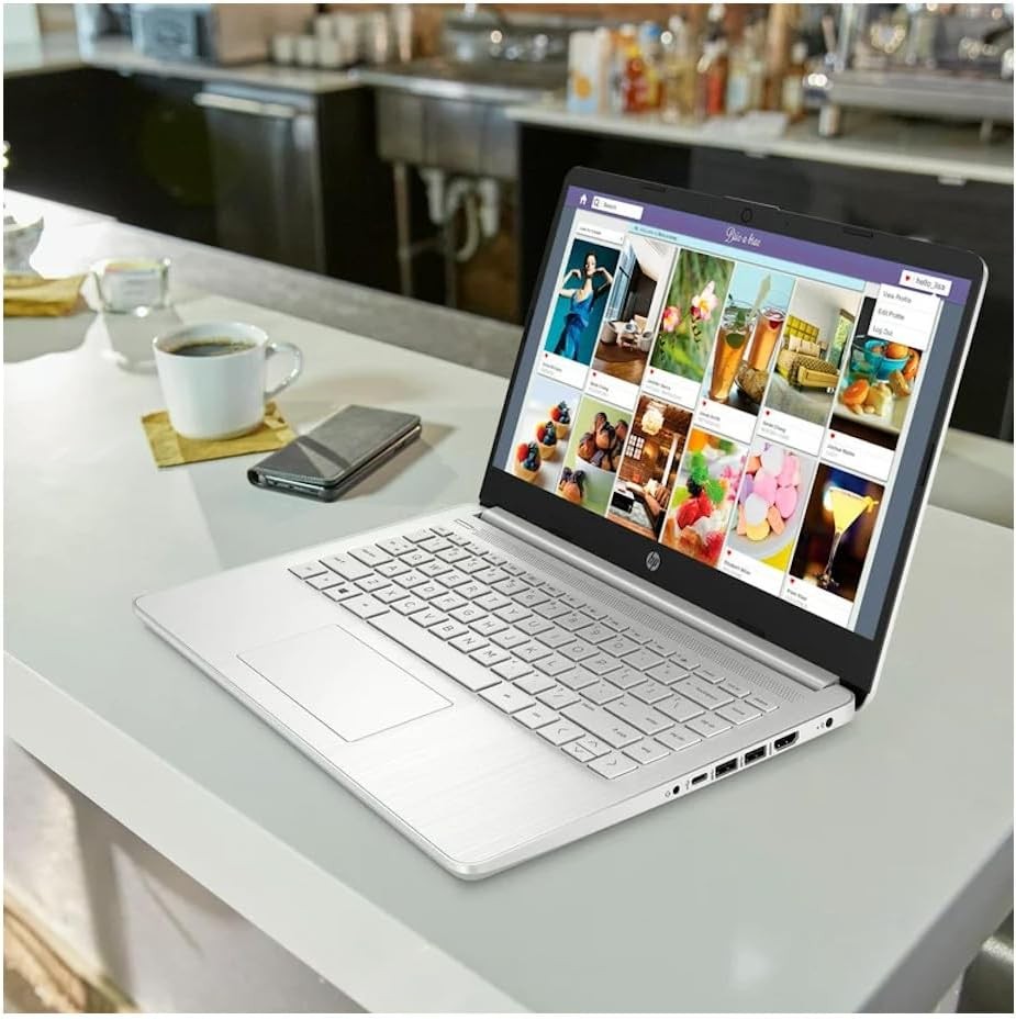 HP 14″ FHD Laptop AMD Ryzen 3-3250, 4GB RAM, 128GB SSD, Silver, Windows 11