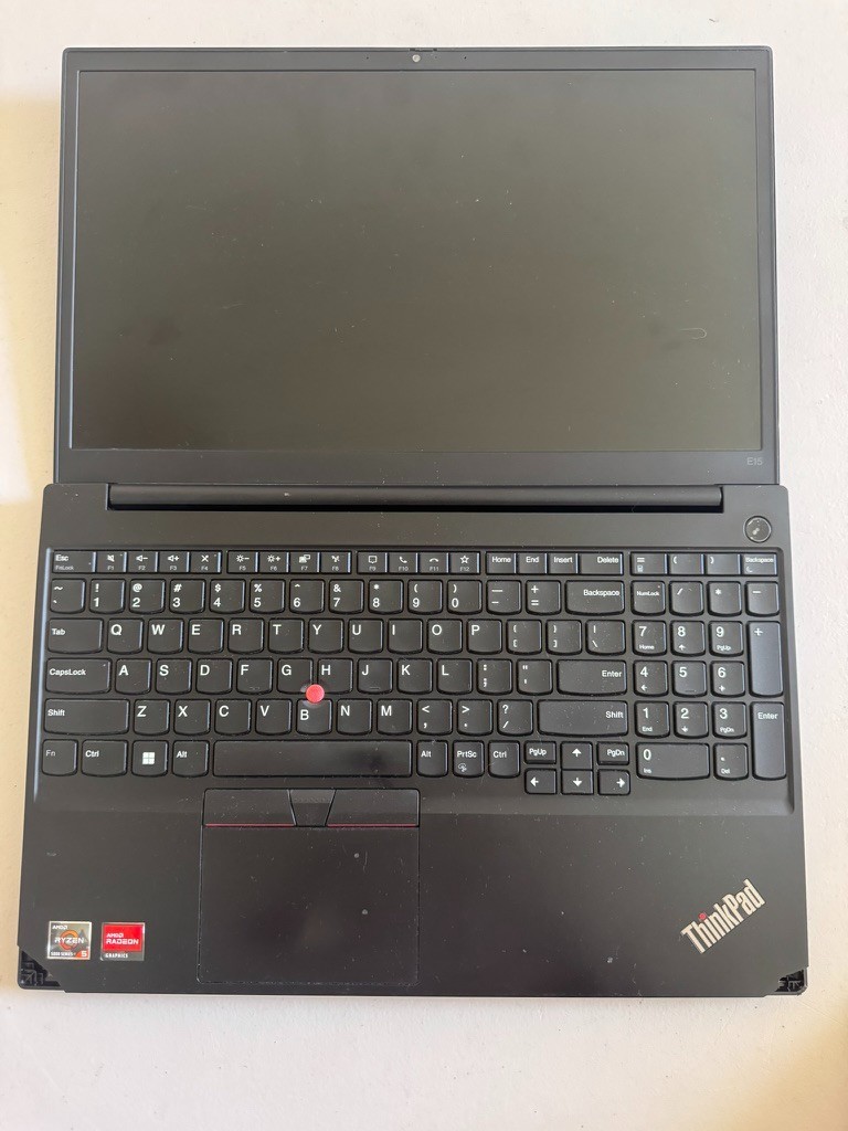 Lenovo ThinkPad E15 Gen 3 Laptop Ryzen 5 5500U 8GB RAM – No SSD