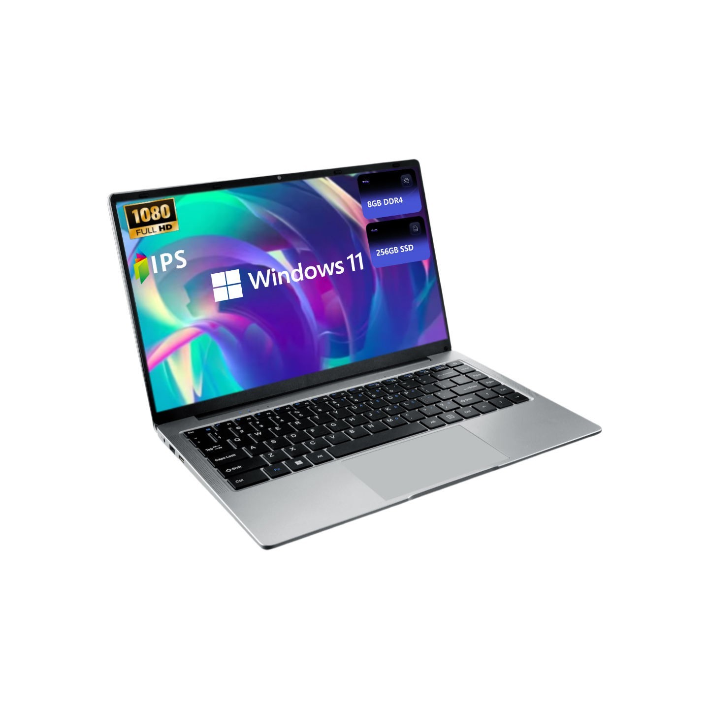 English1920x1080 14 Inch Business Laptop Intel N4500 Dual SSD 8GB RAM IPS