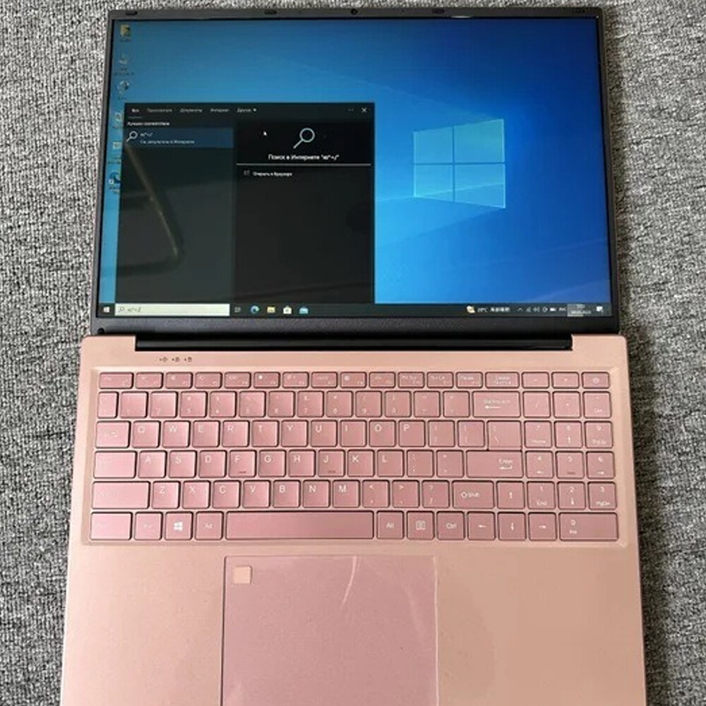 15.6 Inch Laptop Laptop For Window11 Portable PC With Fingerprint Keyboard