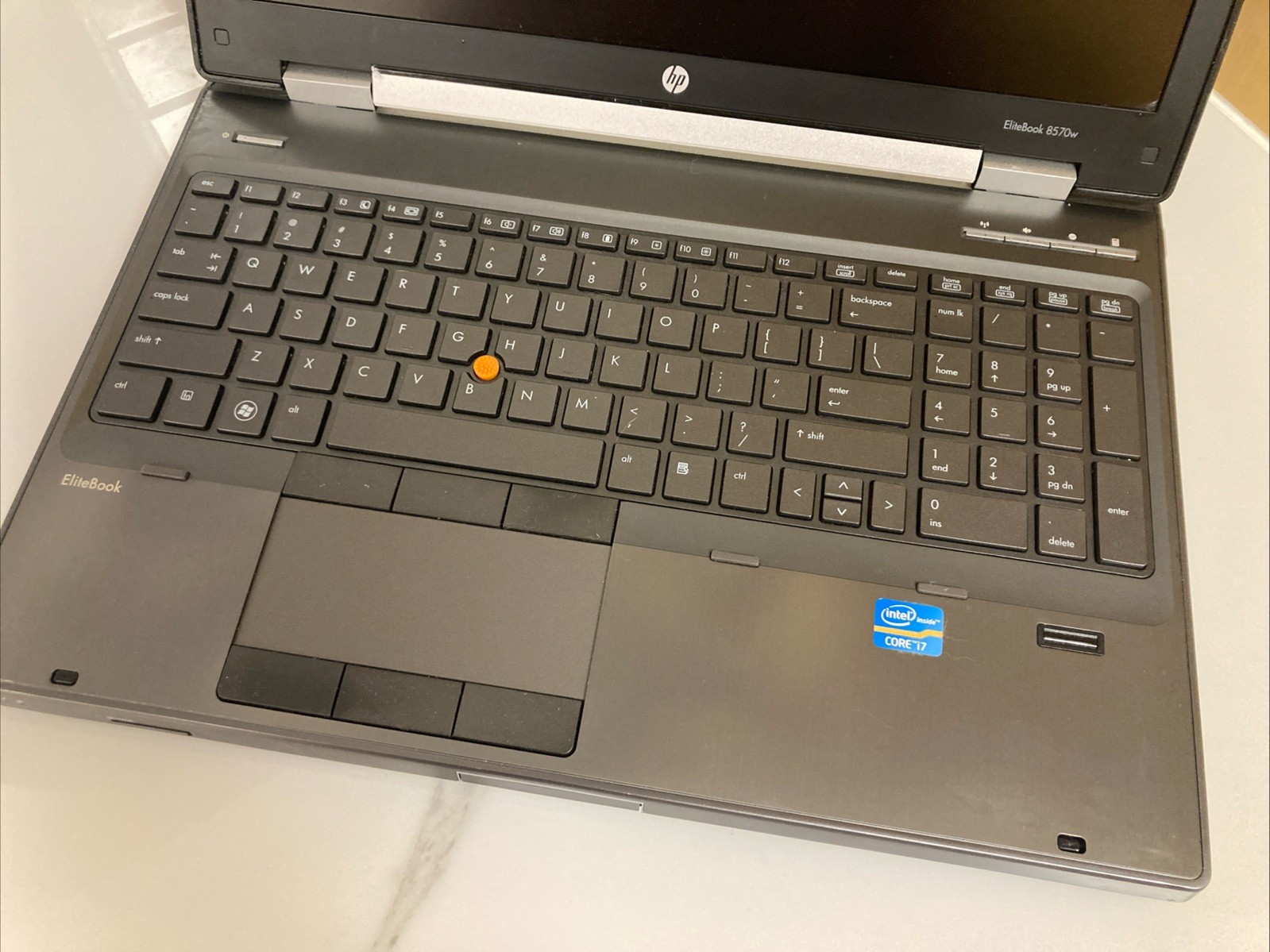 💻 HP EliteBook 8570w ⚙️ i7 15.6″ Workstation | No RAM/SSD | Parts or Repair 🔋