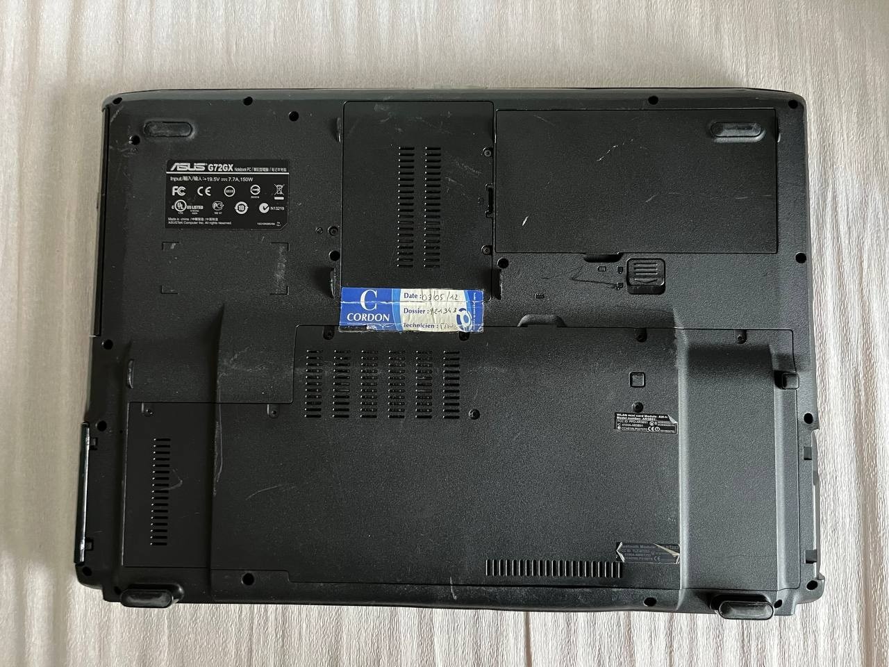 *Rare* 17.3” Asus Rog G72GX Core 2 Duo, Nvidia Laptop Not Working