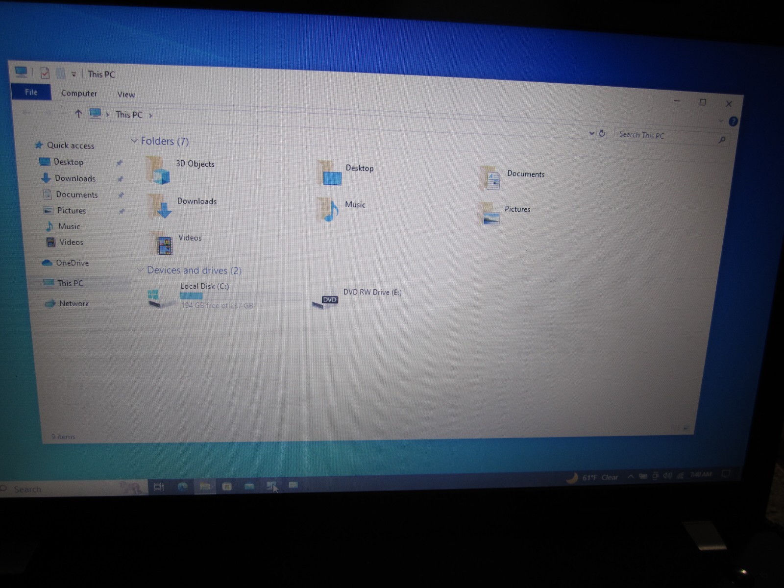 Thinkpad E555 15.6″ AMD A10-7300 1.9GHz 6GB 256GB SSD DVD-RW Win 10 Pro