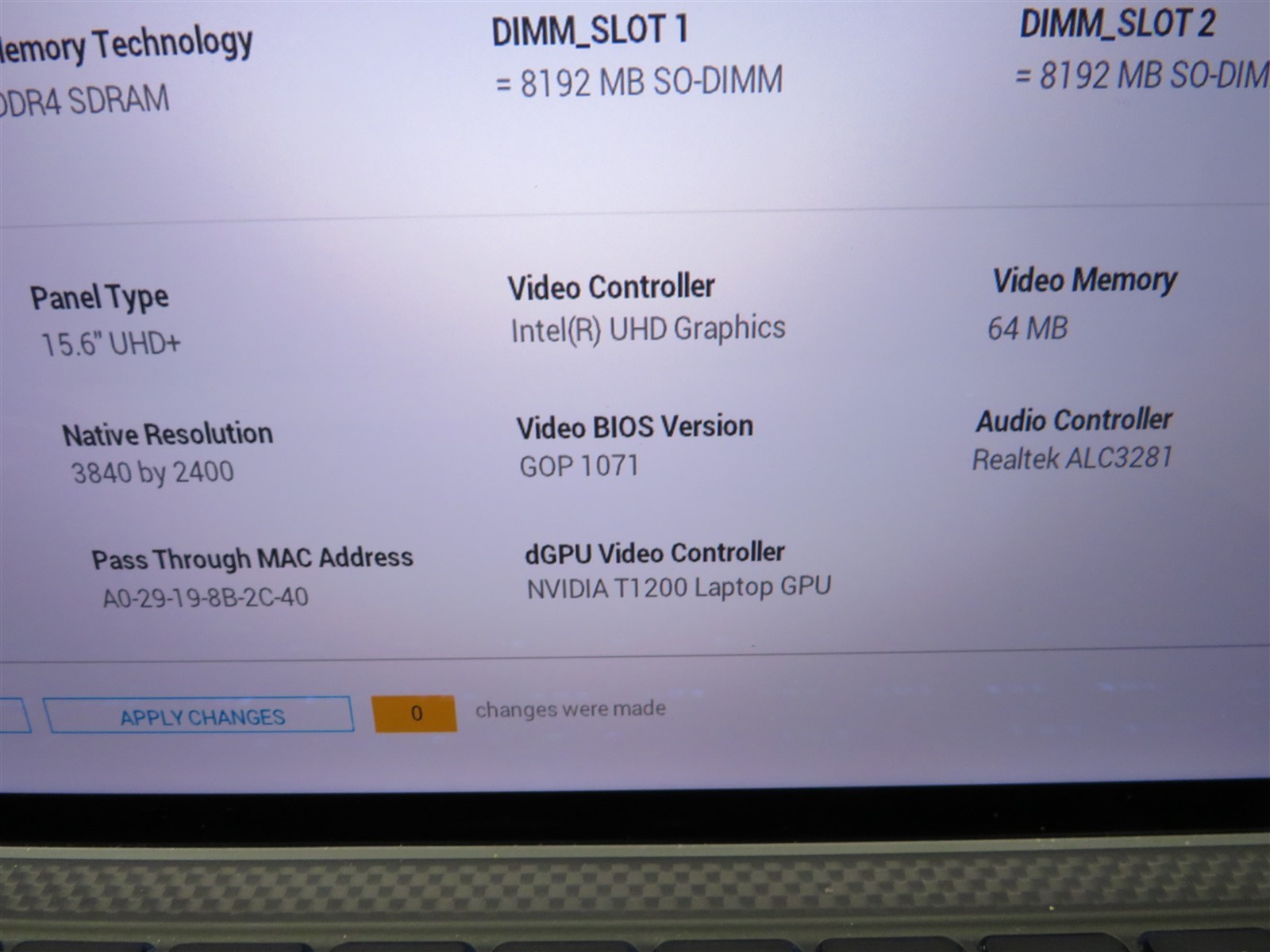 Dell Precision 5560 Laptop Intel i7-11850H@2.5GHz 16GB RAM NVIDIA T1200 AC #3