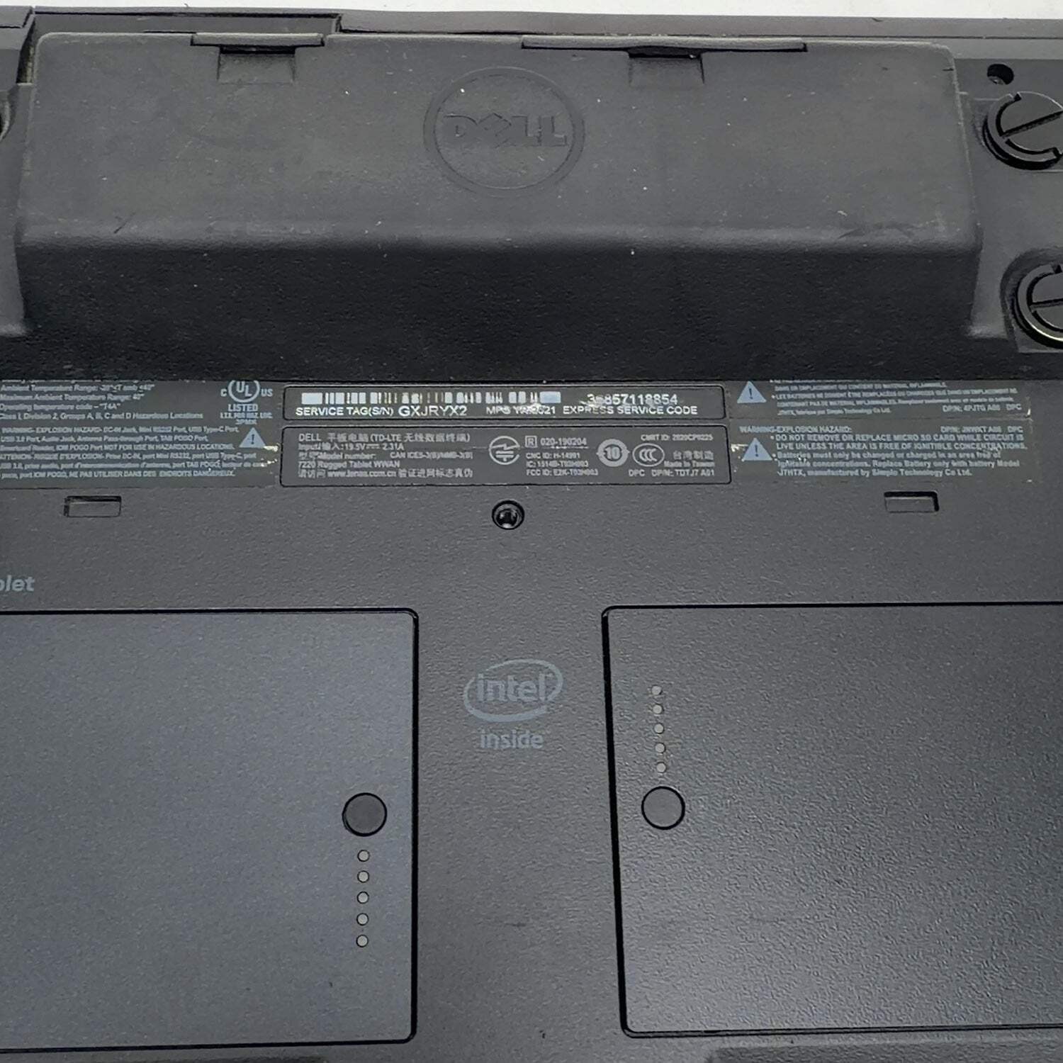 Dell Pro Rugged 14 ICES-3(B)NMB-3(B) 14″ i5-8365U 1.6GHz 8GB RAM 128GB SSD