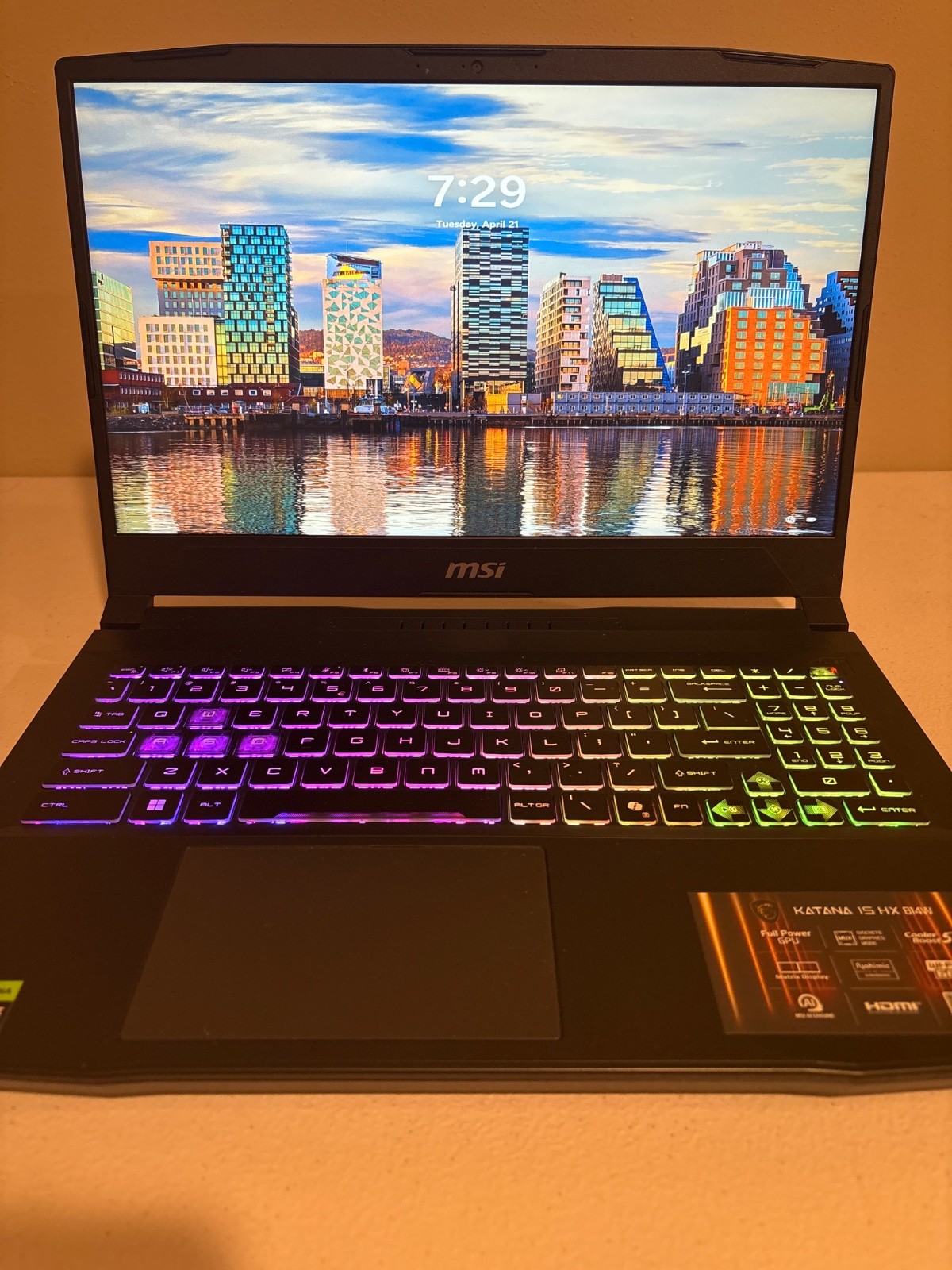 NVIDIA GeForce RTX 5050 Gaming Laptop: MSI gaming laptop( dm to know all parts)