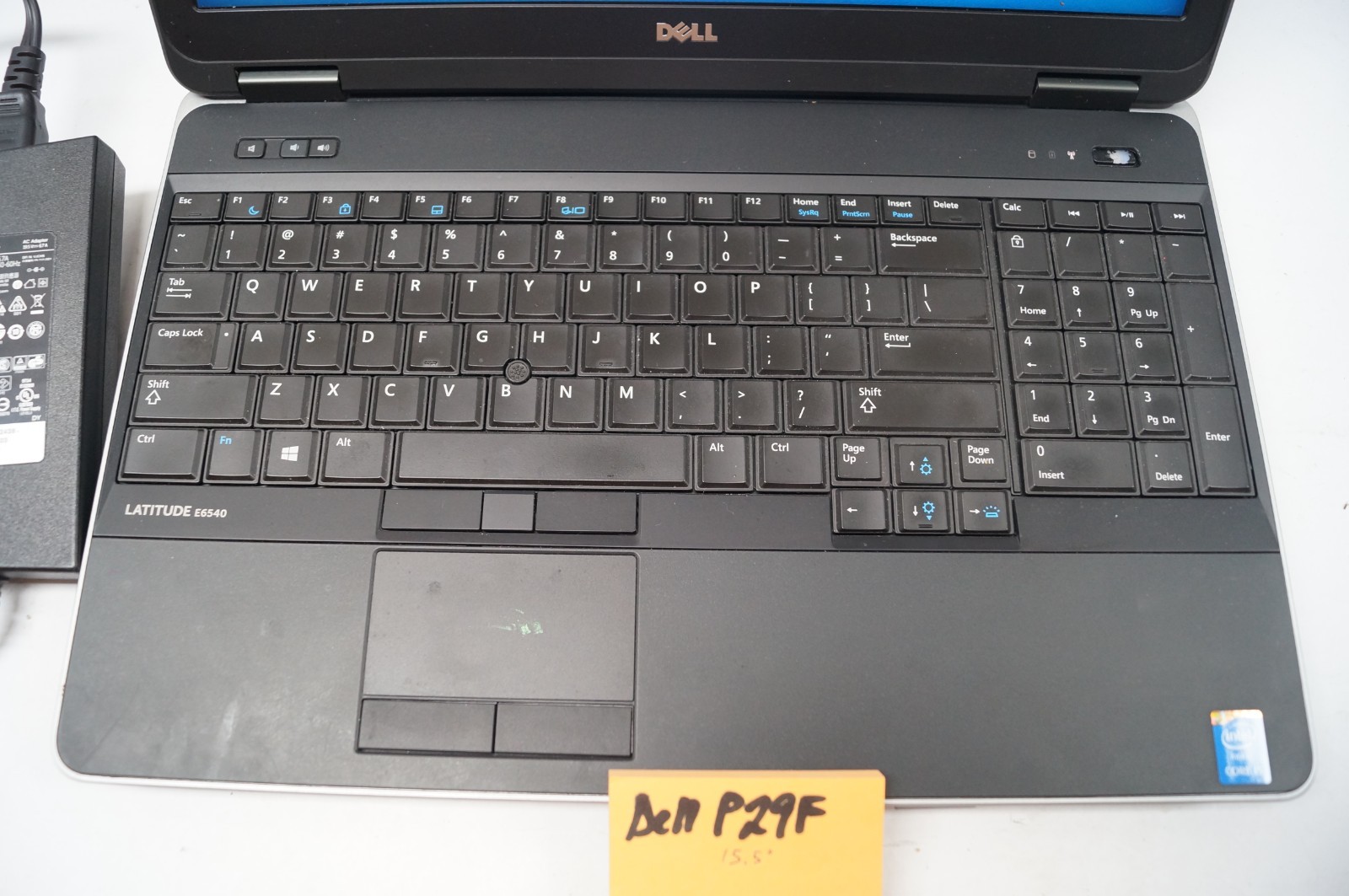 DELL P29F Latitude E6540 15.5″ 8GB RAM 2.7GHz 256GB HD WORKING READ PoR D152