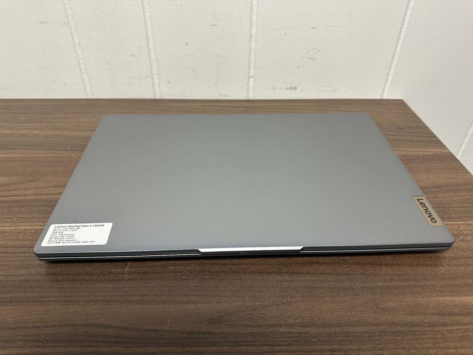 Lenovo Artic Grey IdeaPad Slim 3 15IAN8 15.6 Inch i3-1315U 1.2GHz 8GB RAM