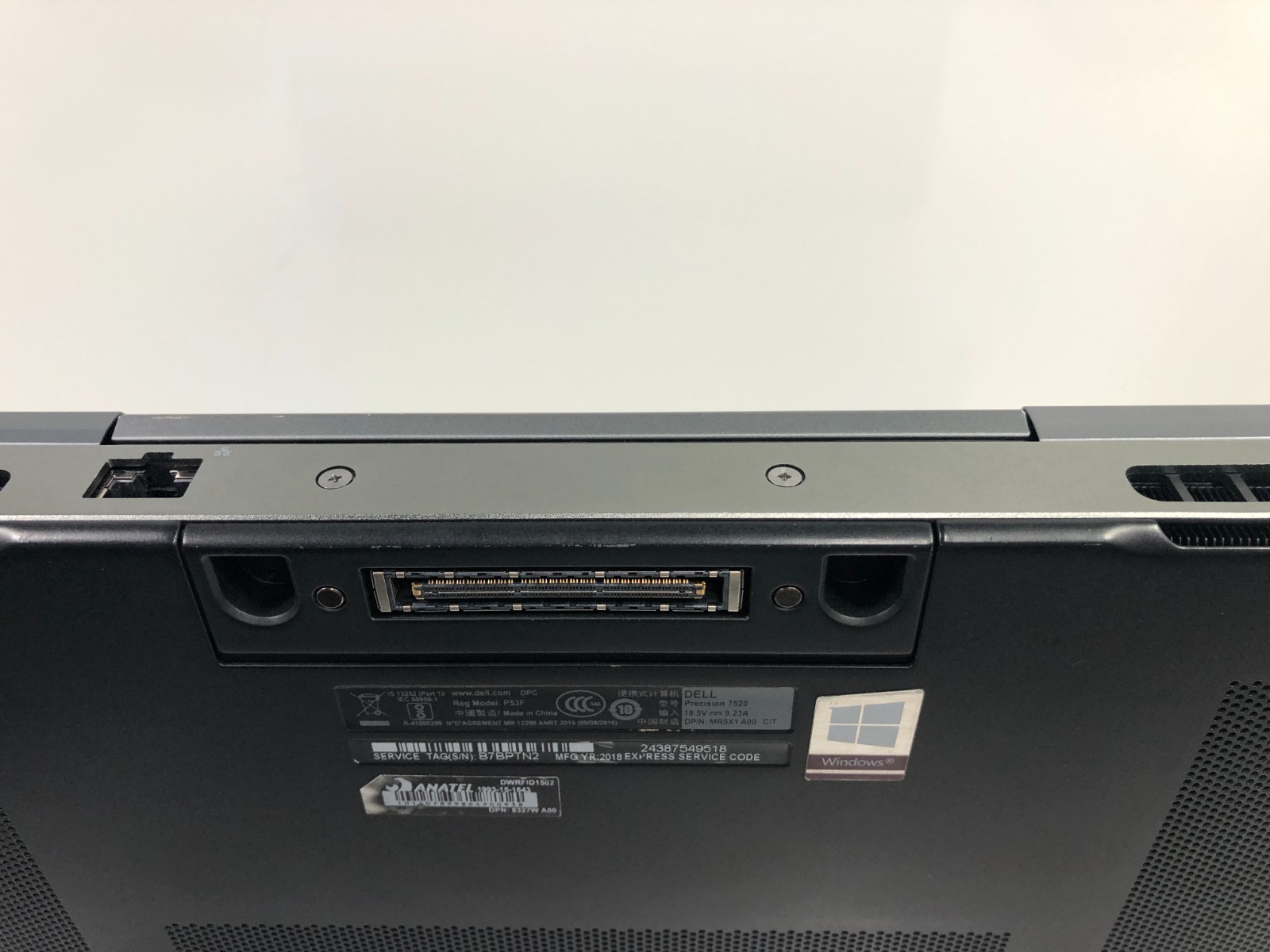Dell Precision 7520, 15.6″, i7-7700HQ, 2.8GHz, 16GB, 512GB SSD, Windows 11