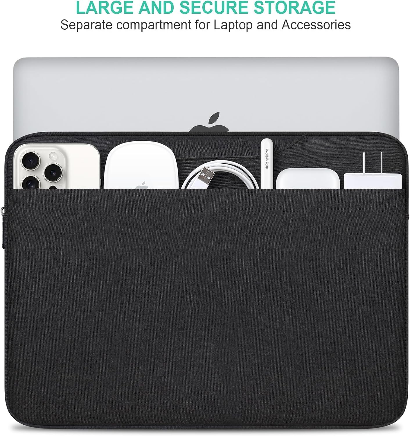 14 Inch Laptop Sleeve Case Computer Bag for HP Stream 14, Dell Inspiron 14, Leno