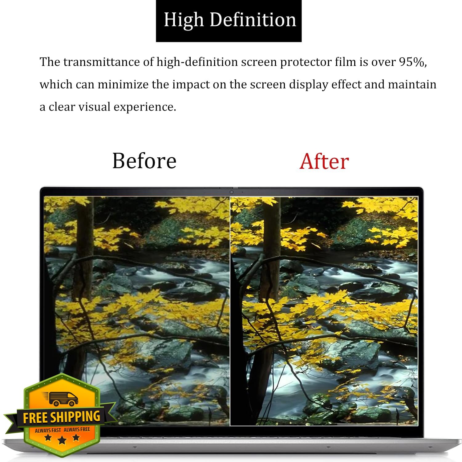 i-Tensodo 16″ 16:10 Laptop Screen Protector