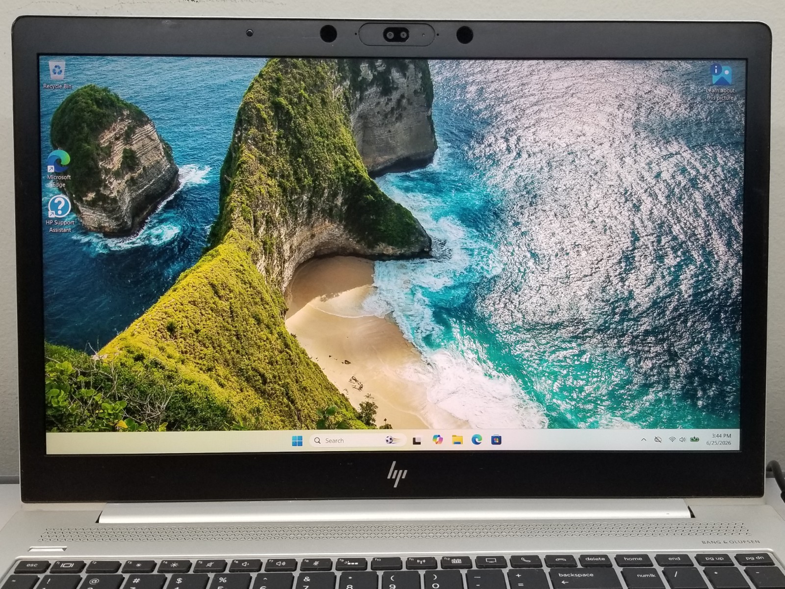 HP EliteBook 850 G5 15.6″ FHD i7-8650U 1.9GHz 8GB RAM 256GB NVMe Win 11 Pro WiFi