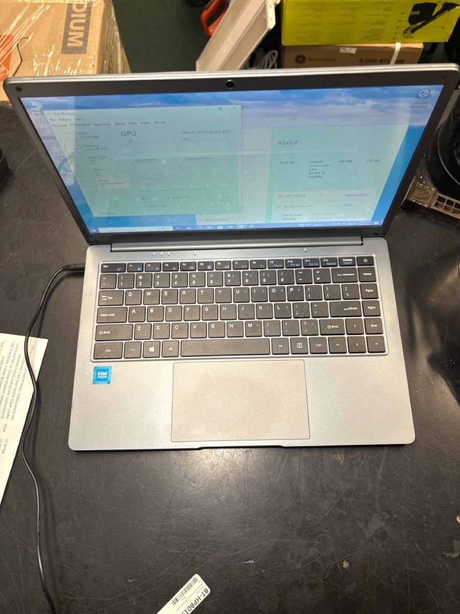 INTEL INSIDE LAPTOP CELERON N3350 6GB OF RAM 177SSD (HPB029196)