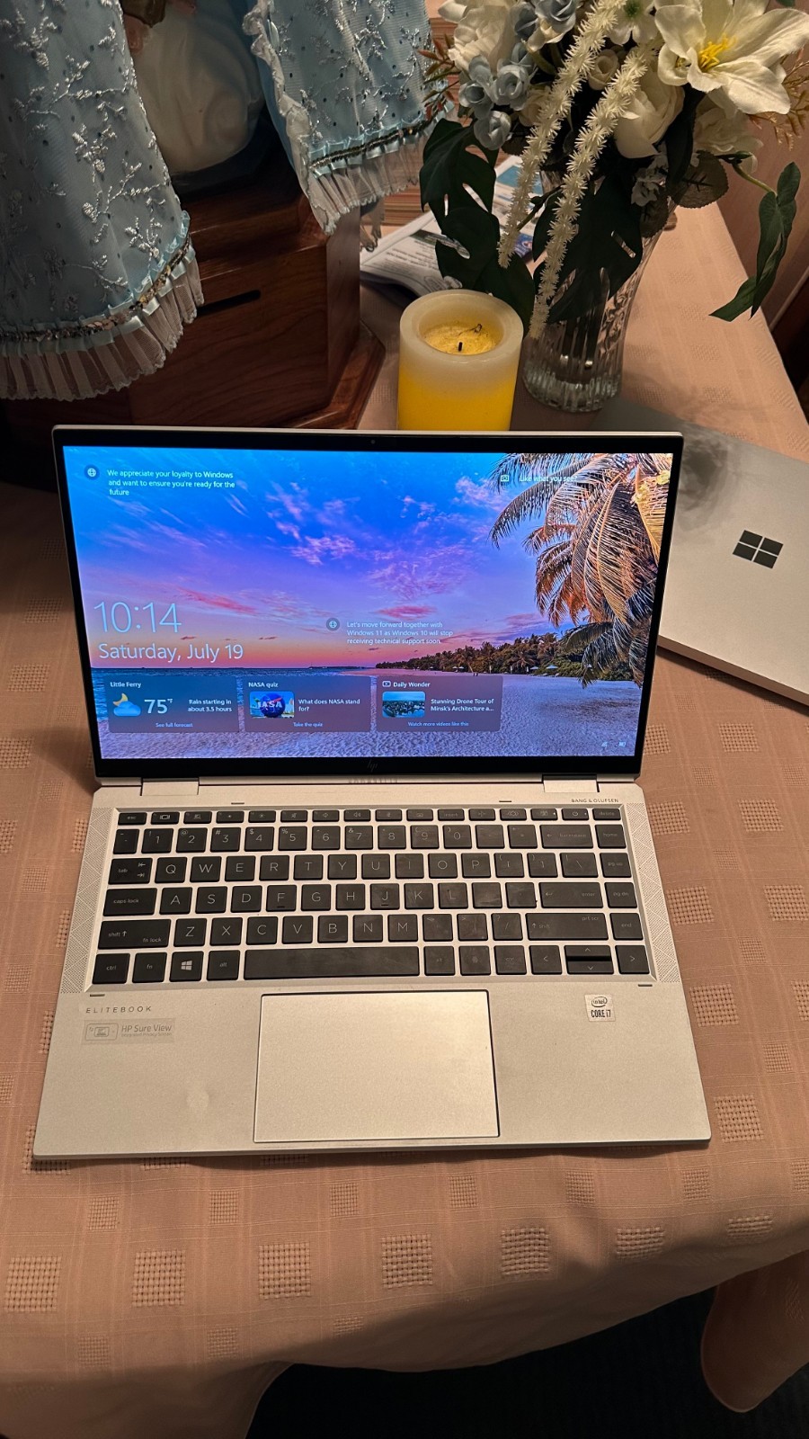 HP EliteBook x360 1040 G7 Notebook PC i7-10710U Touch Screen with All ports