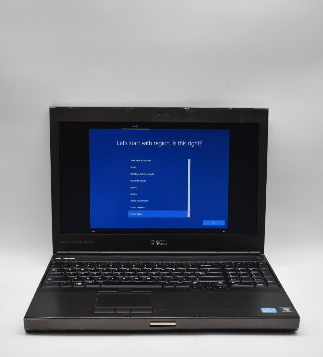 15.5″ Dell Precision M4600 Laptop i7-2860QM @ 2.50GHz 8GB 256GB SSD *Read