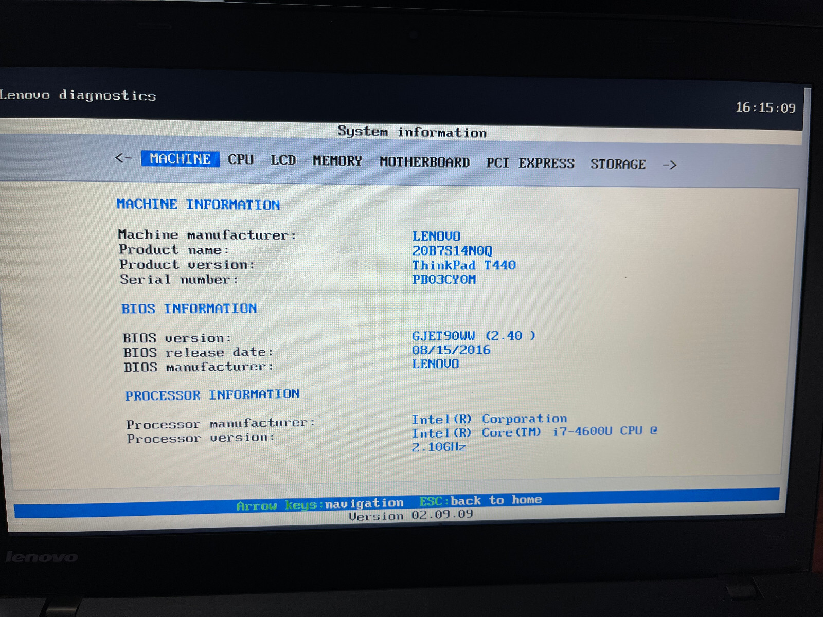 Lenovo t440 ThinkPad Laptop + Charger