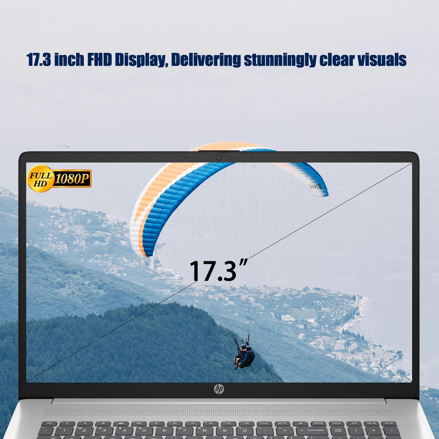 2026 HP Laptop 17.3″ FHD 6-Core AMD Ryzen 5 Up to 64GB RAM 2TB SSD Win 11 Pro
