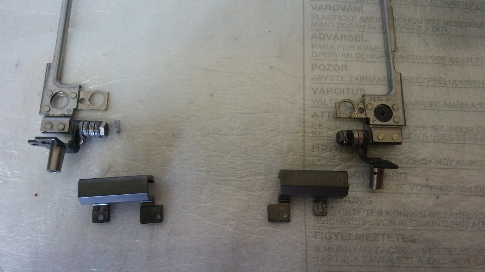 LENOVO THINKPAD T440P HINGES WITH KEYBED COVERS