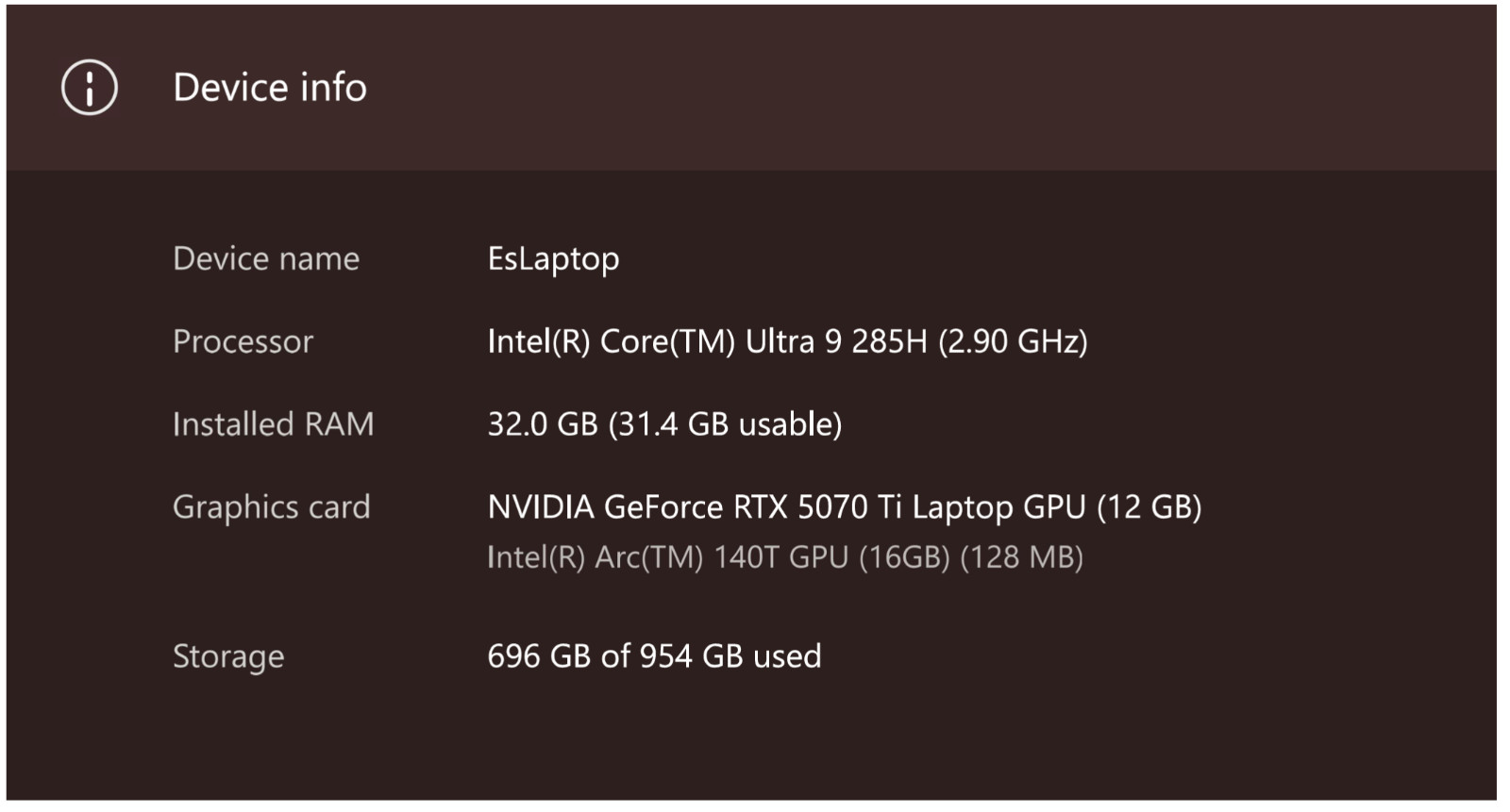 Asus ROG Zephyrus G16 OLED 240Hz Intel Ultra 9 285H 32GB 1TB RTX 5070 Ti Laptop