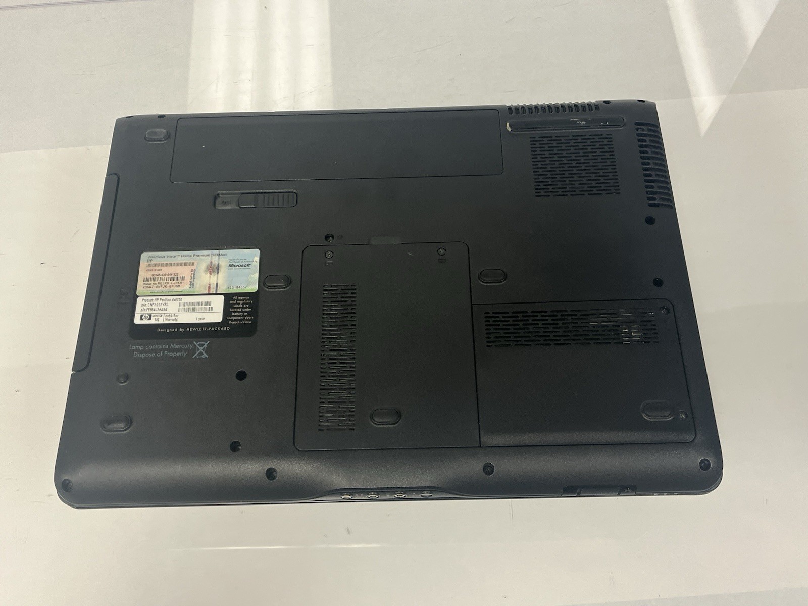 HP Pavilion DV6700 AMD Turion 64 X2 Mobile Technology TL-60 3GB RAM No HDD