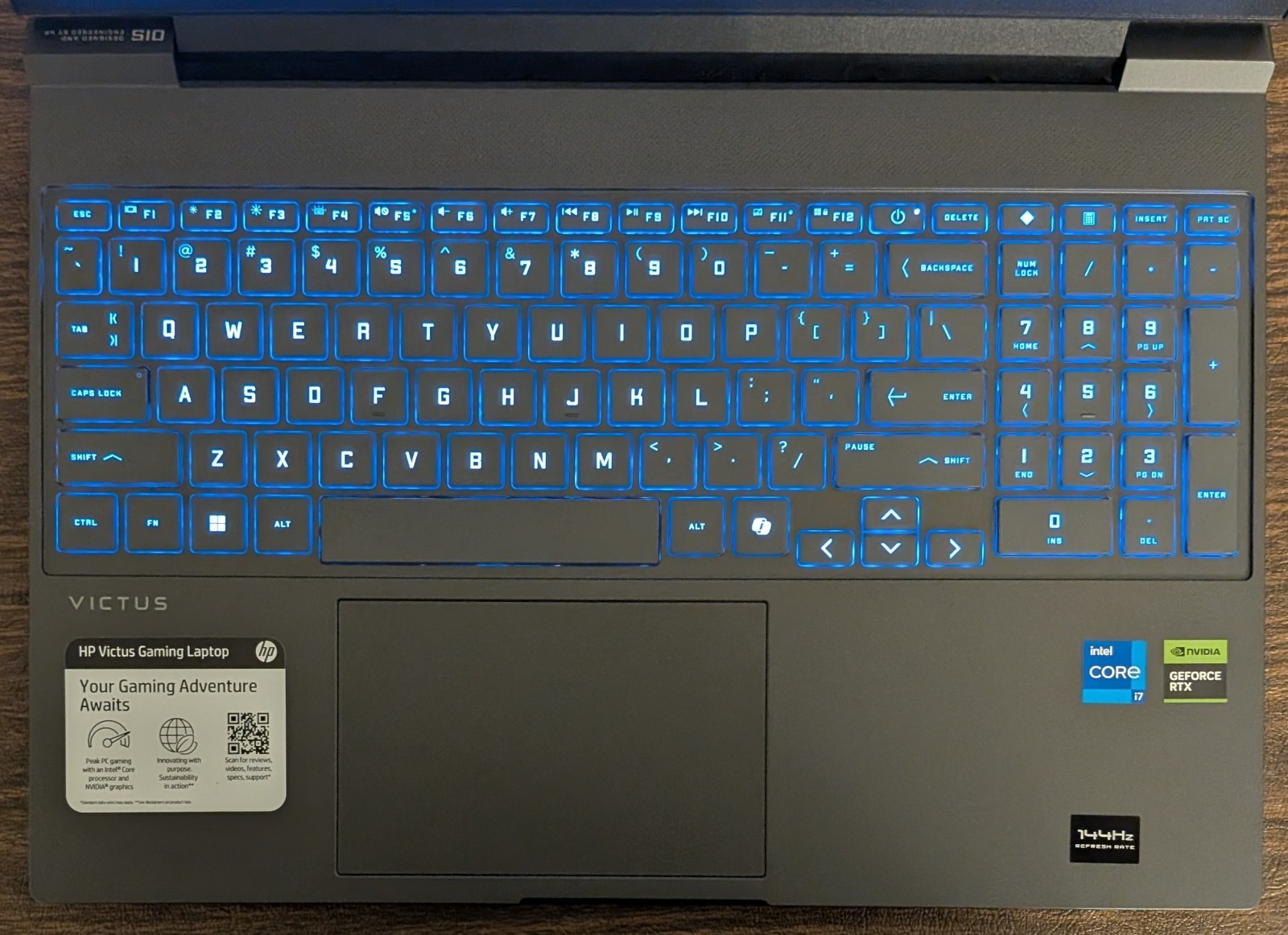 HP Victus 15.6″ FHD 144Hz (Core i7-13620H, 16GB/1TB SSD, RTX 5060) Gaming Laptop