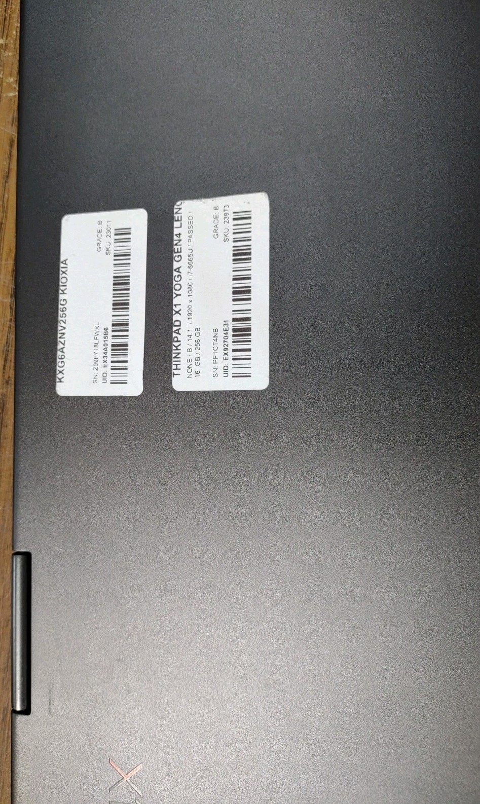 Lenovo ThinkPad X1 Yoga 4th Gen 14″ W/16GB, 256GB, i7-8665U, Touch, Stylus.