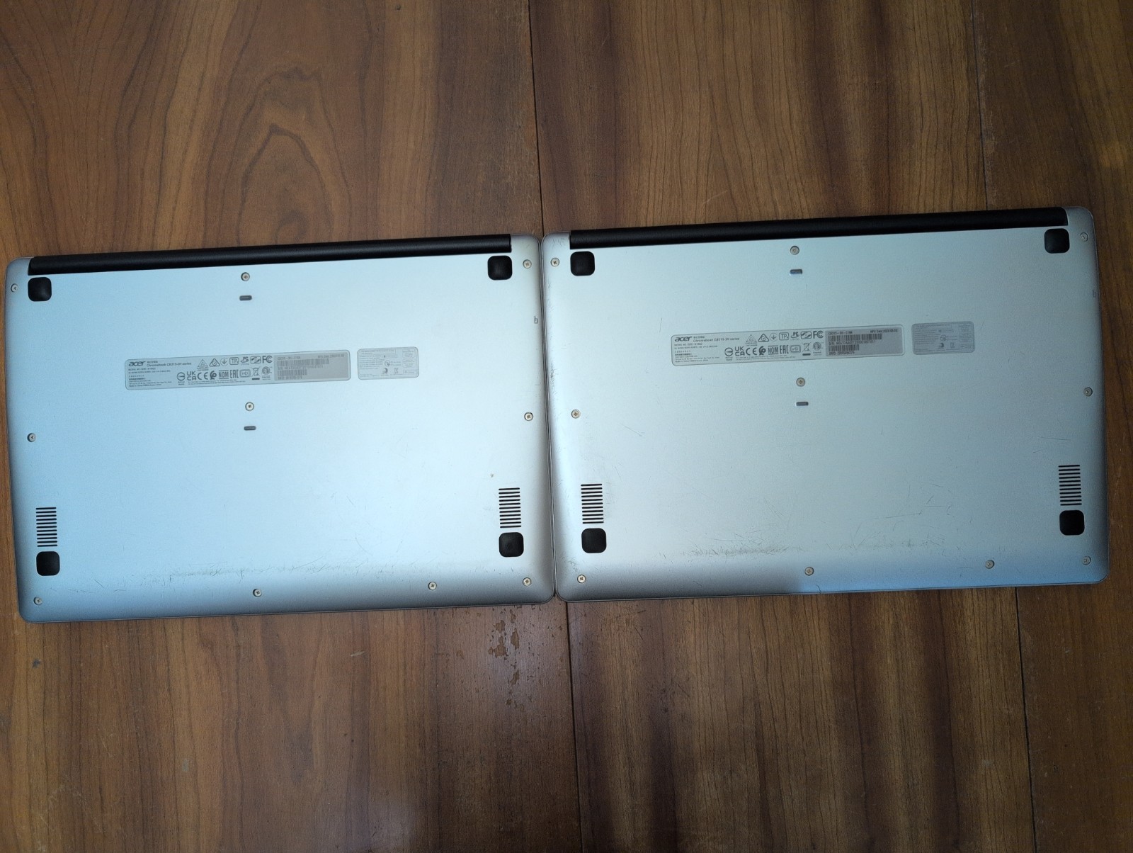 Lot Of 2 x Acer Chromebook CB315-3H- Series Model N19Q3 Broken Screens