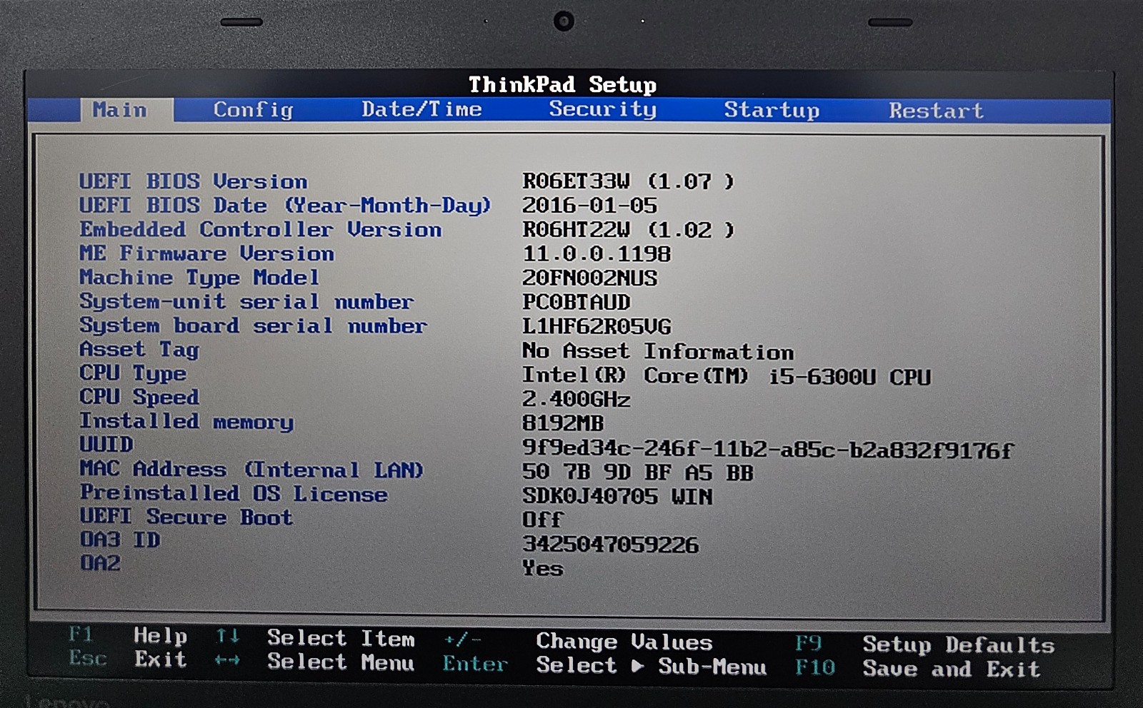 Lenovo ThinkPad T460 14″ Laptop Intel Core i5-6300U 8GB RAM NO HD/OS (FL)