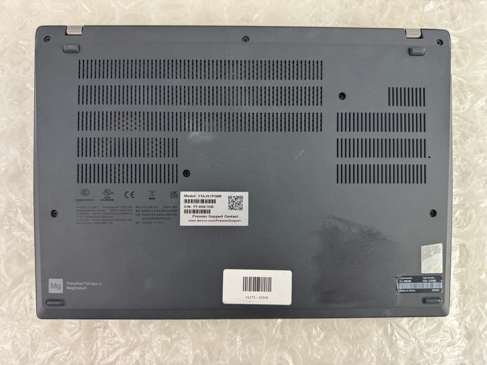 Lenovo ThinkPad T14 Gen 3 i7-1265U 16GB 512GB SSD 14″ FHD+ Win 11 Pro