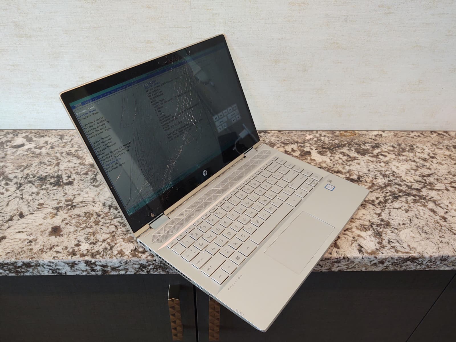 HP Pavilion x360 14m-cd0003dx Intel i5-8250U 2GB RAM Touchscren