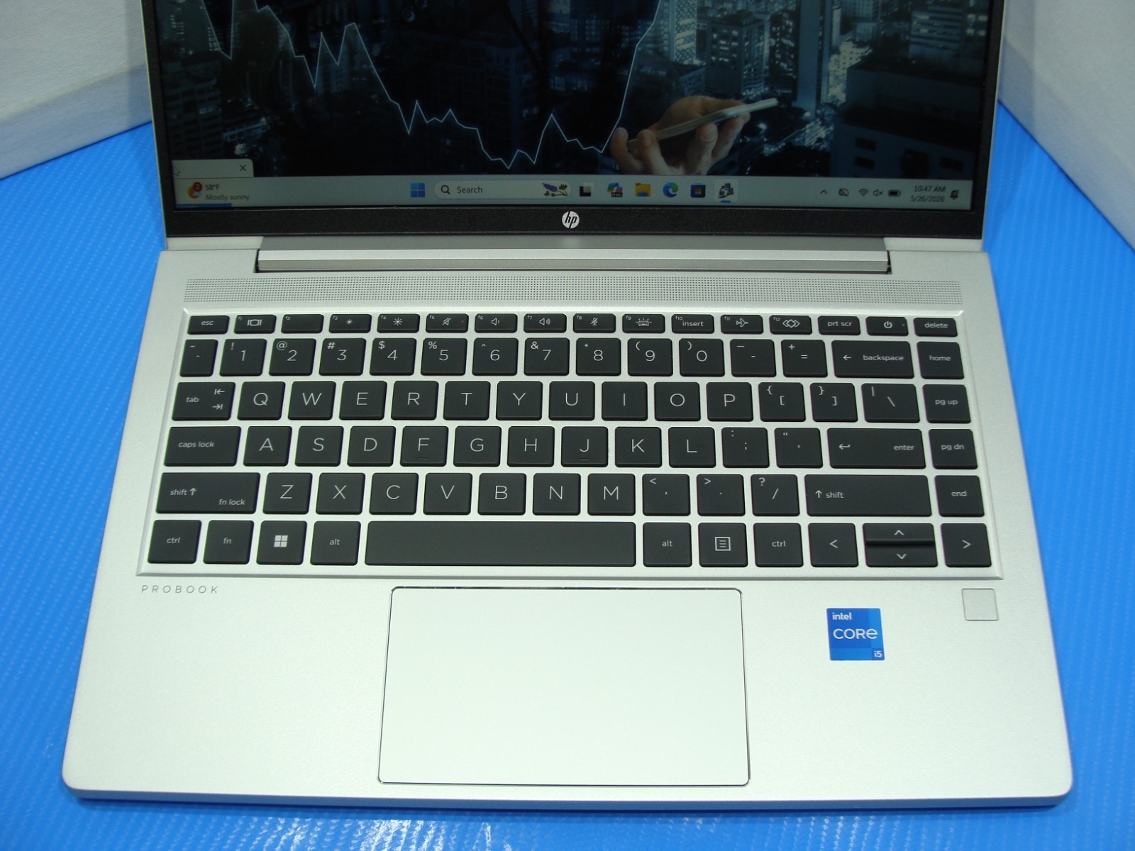 HP ProBook 440 G10 14″FHD i5-1334U 1.3GHZ 16GB 256GB Win11P 91% Battery +Charger